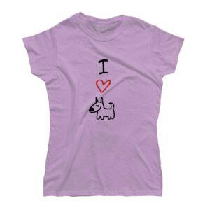 Camiseta I Love my dog