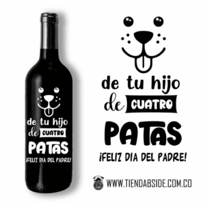 Botella ... de tu hijo de cuatro patas
