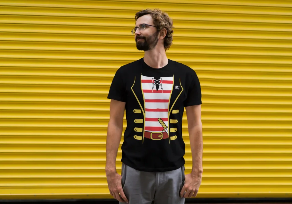 camiseta halloween pirata