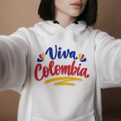Buzo personalizado viva colombia